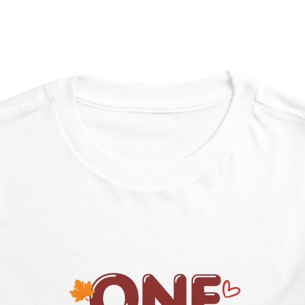 One Thankful Sister Toddler Short Sleeve Tee - Image 2