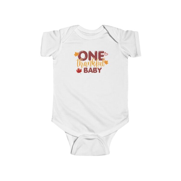 One Thankful Baby Bodysuit - Perfect for Fall Celebrations