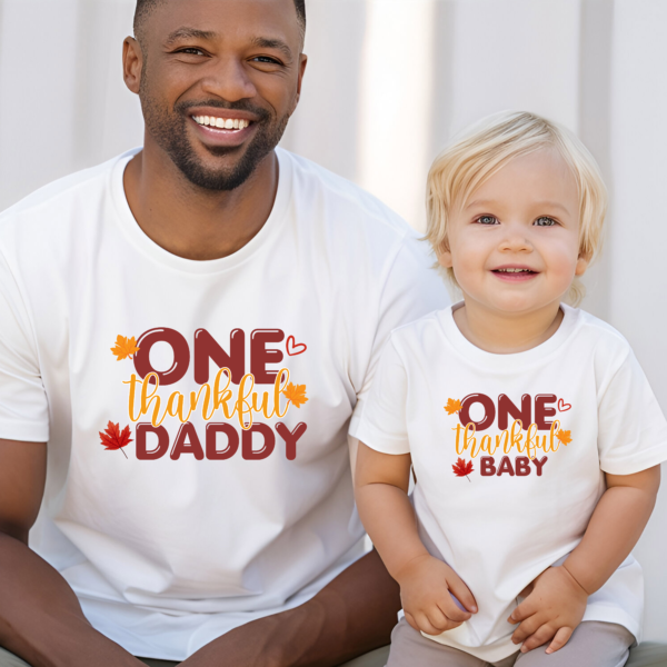 One Thankful Family Matching Tees - Image 2